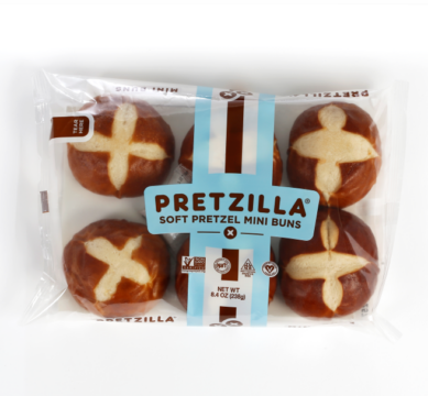6 Pack Pretzel Bun