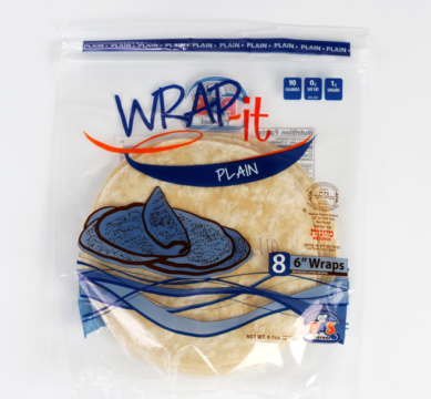 6″ Plain Wraps