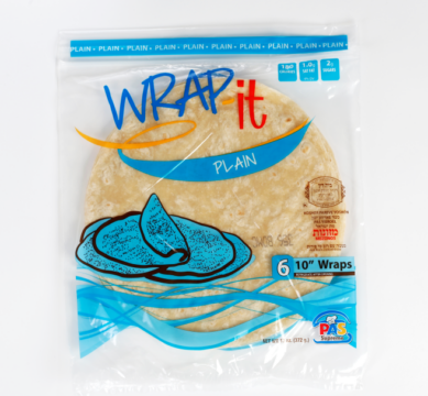 10″ Wraps Plain
